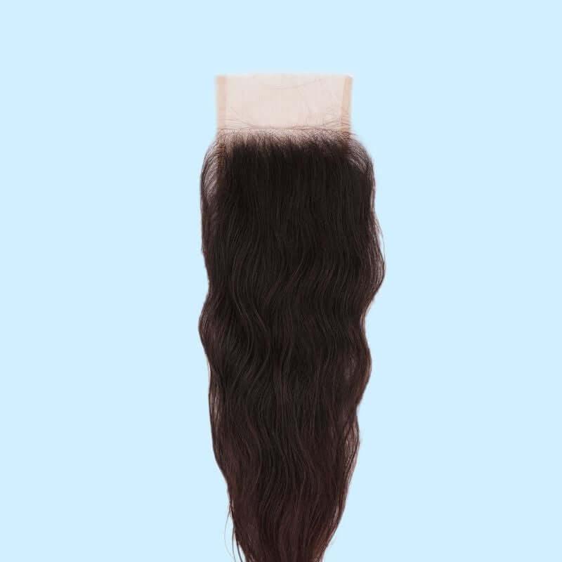 Raw Indian Wavy 4x4 Transparent Closure - Clothes For Her Online Store