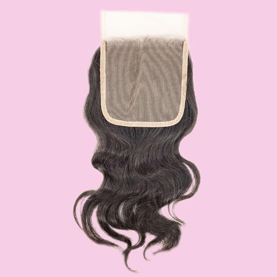 Raw Indian Wavy 4x4 Transparent Closure - Clothes For Her Online Store