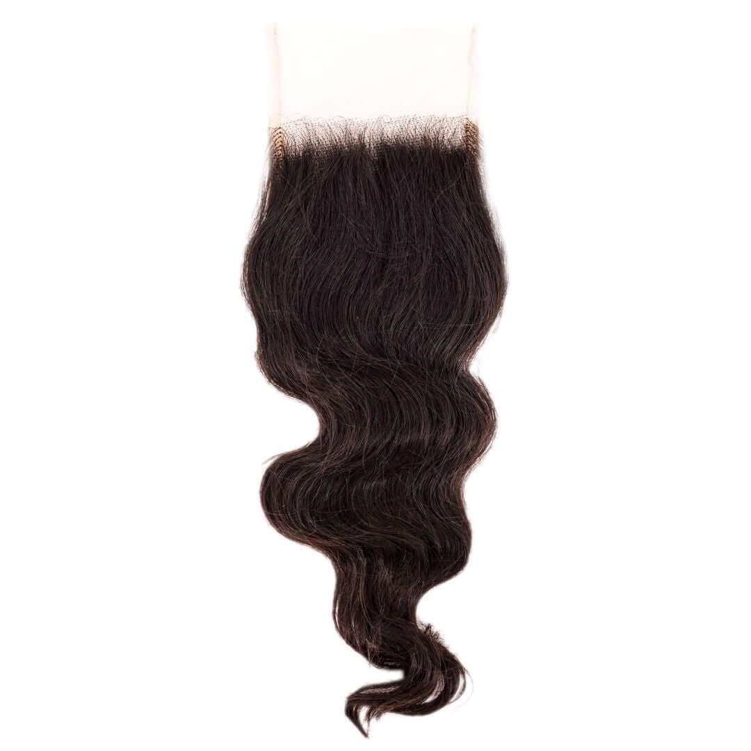 Raw Indian Wavy 4x4 Transparent Closure - Clothes For Her Online Store