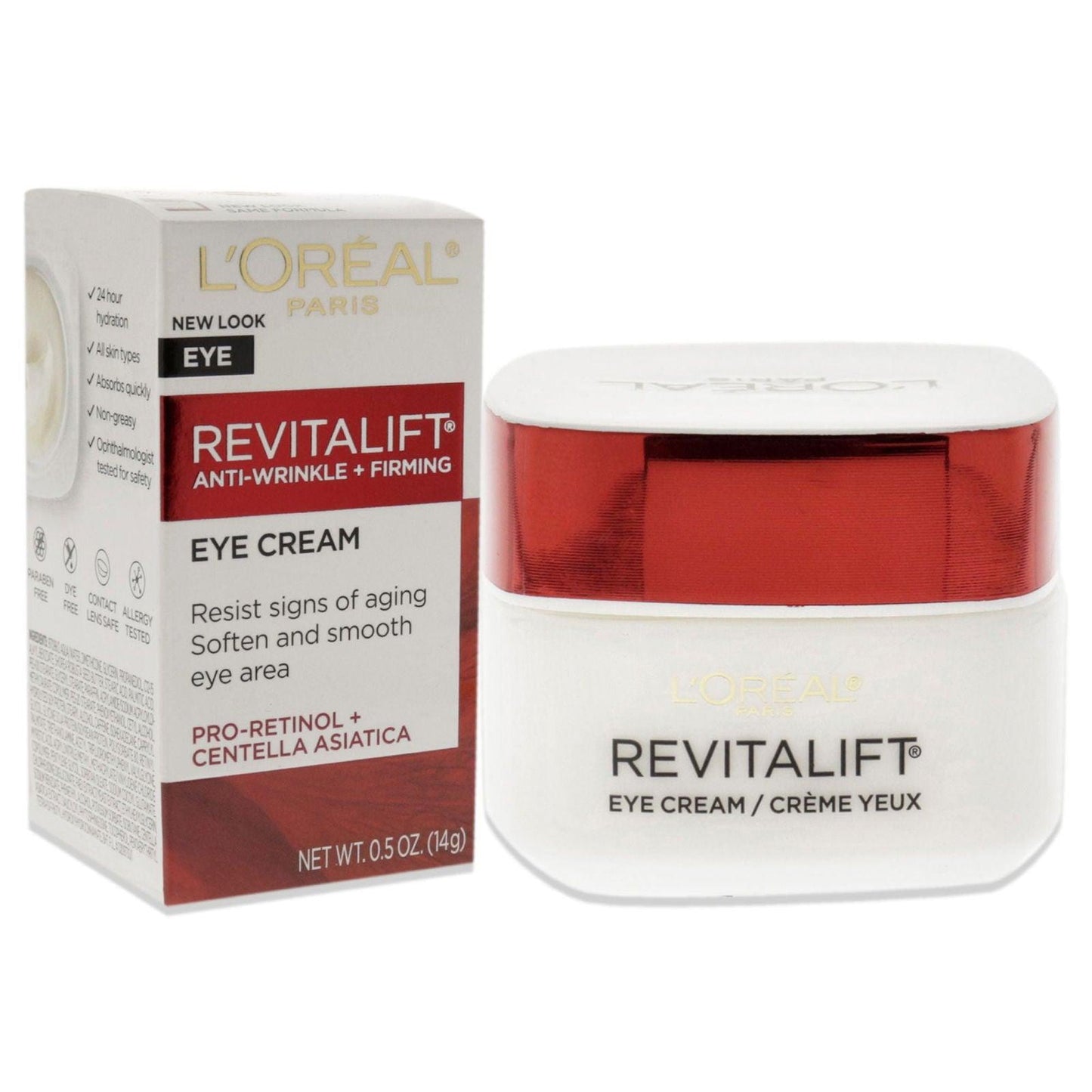 Revitalift Anti-Wrinkle Plus Firming Eye Cream by LOreal Professional for Unisex - 0.5 oz Cream - Clothes For Her Online Store