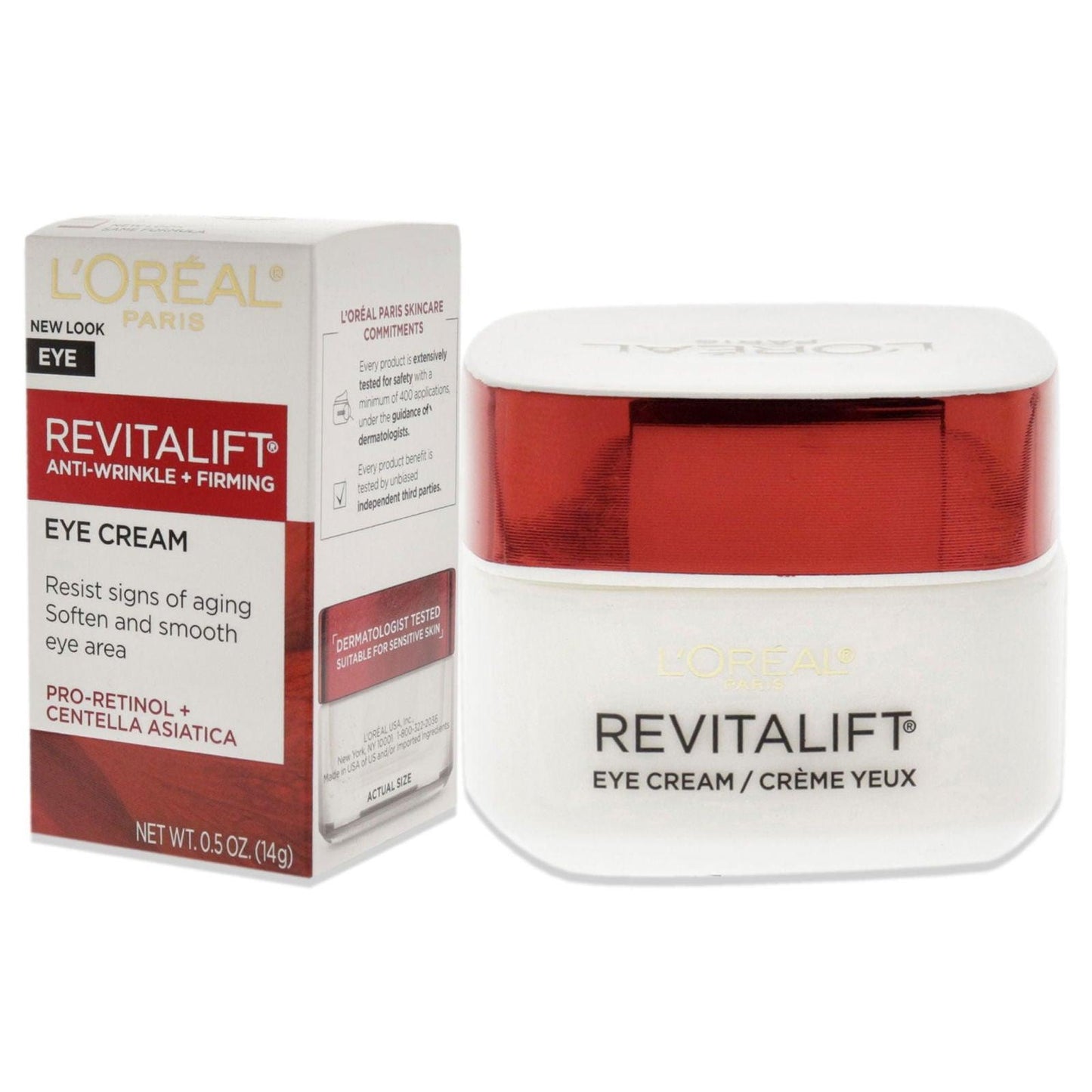 Revitalift Anti-Wrinkle Plus Firming Eye Cream by LOreal Professional for Unisex - 0.5 oz Cream - Clothes For Her Online Store