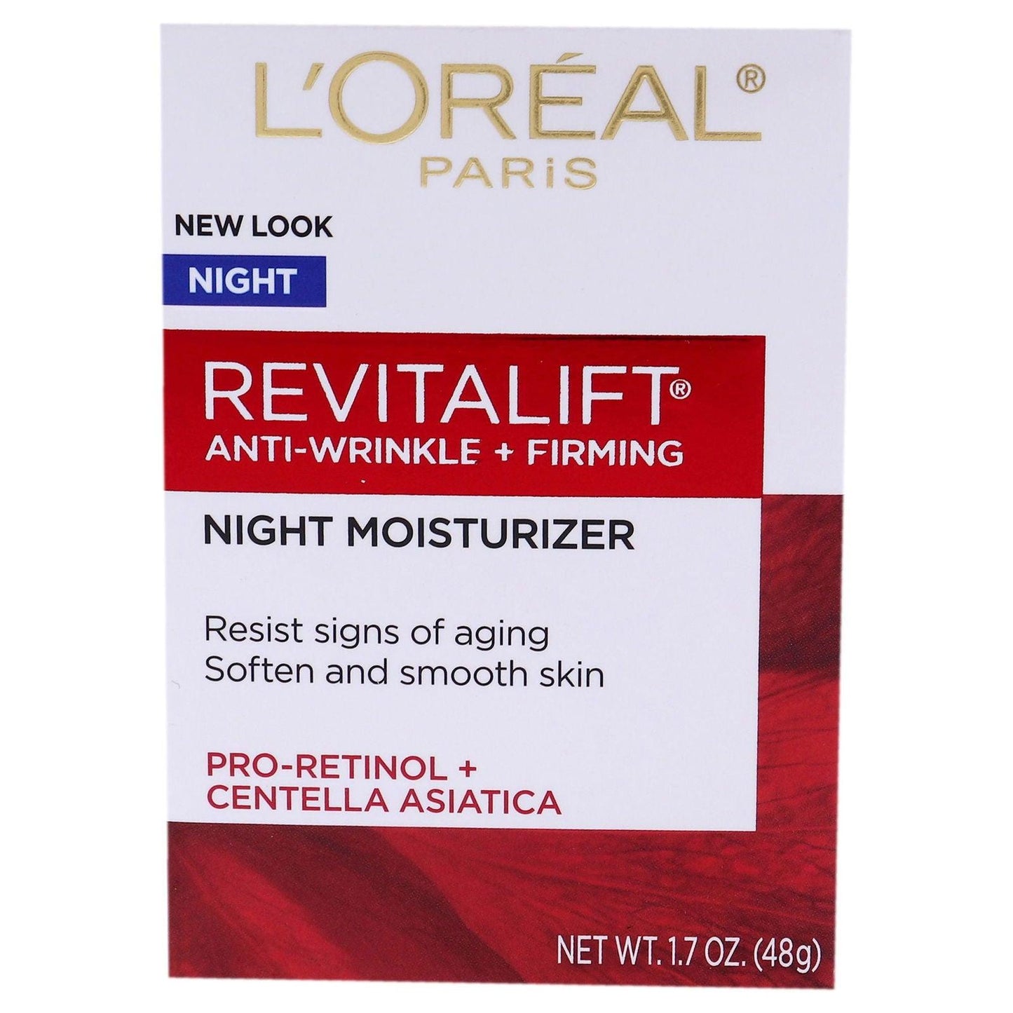 Revitalift Anti-Wrinkle and Firming Night Moisturizer by LOreal Professional for Unisex - 1.7 oz Moisturizer - Clothes For Her Online Store