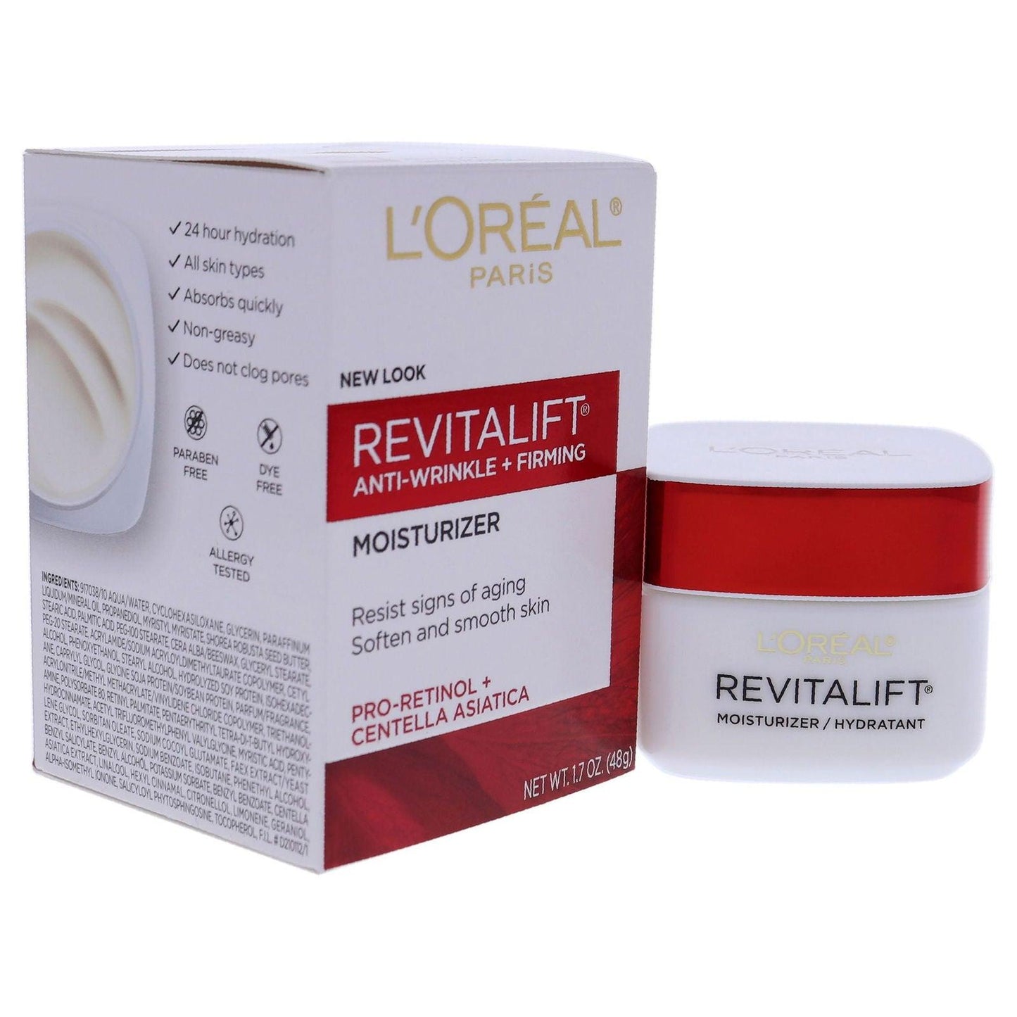 Revitalift Anti Wrinkle Cream by LOreal Professional for Unisex - 1.7 oz Moisturizer - Clothes For Her Online Store