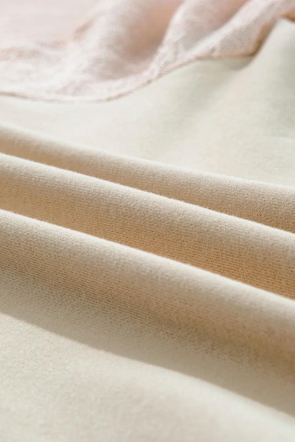 Round Neck Long Sleeve Sweatshirt - Clothes For Her Online Store