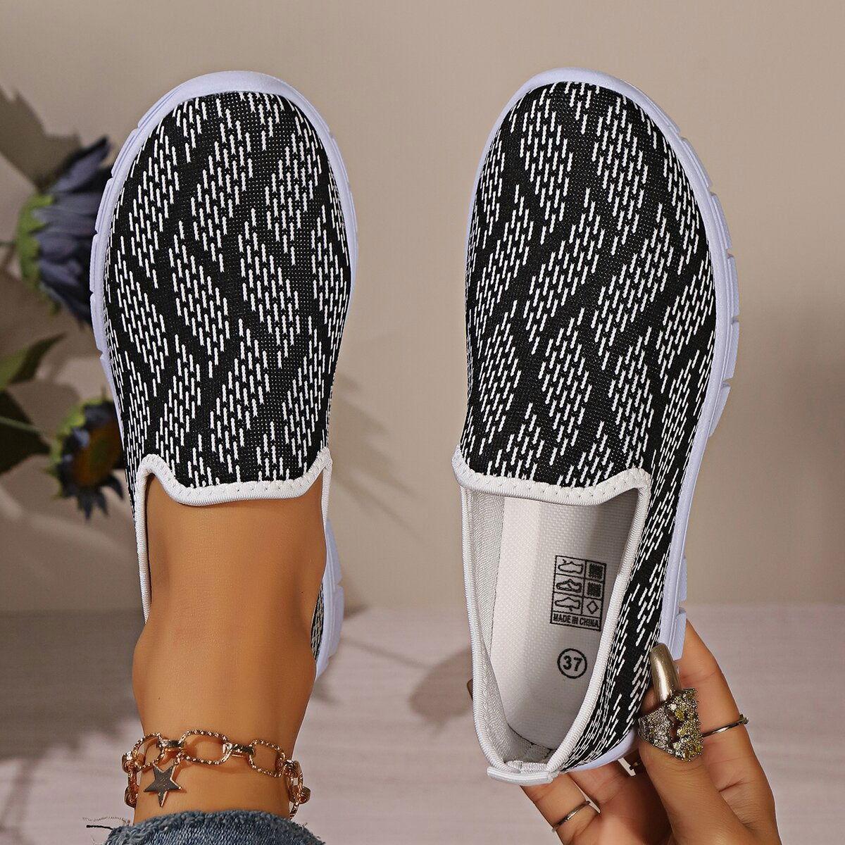 Round Toe Flat Slip-Ons - Clothes For Her Online Store