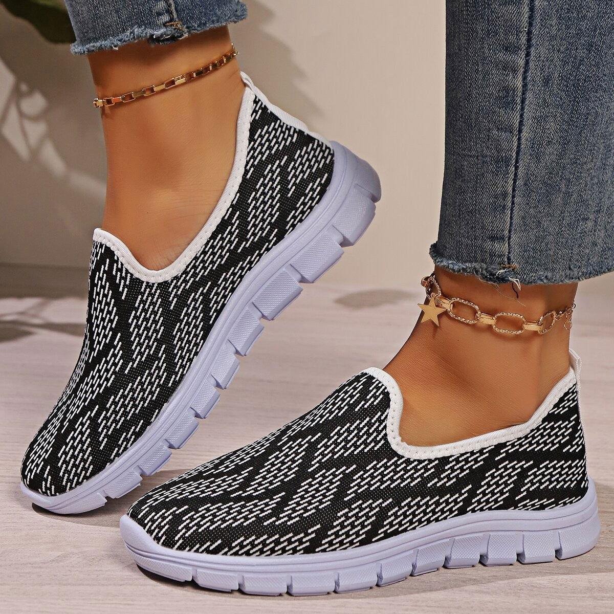 Round Toe Flat Slip-Ons - Clothes For Her Online Store