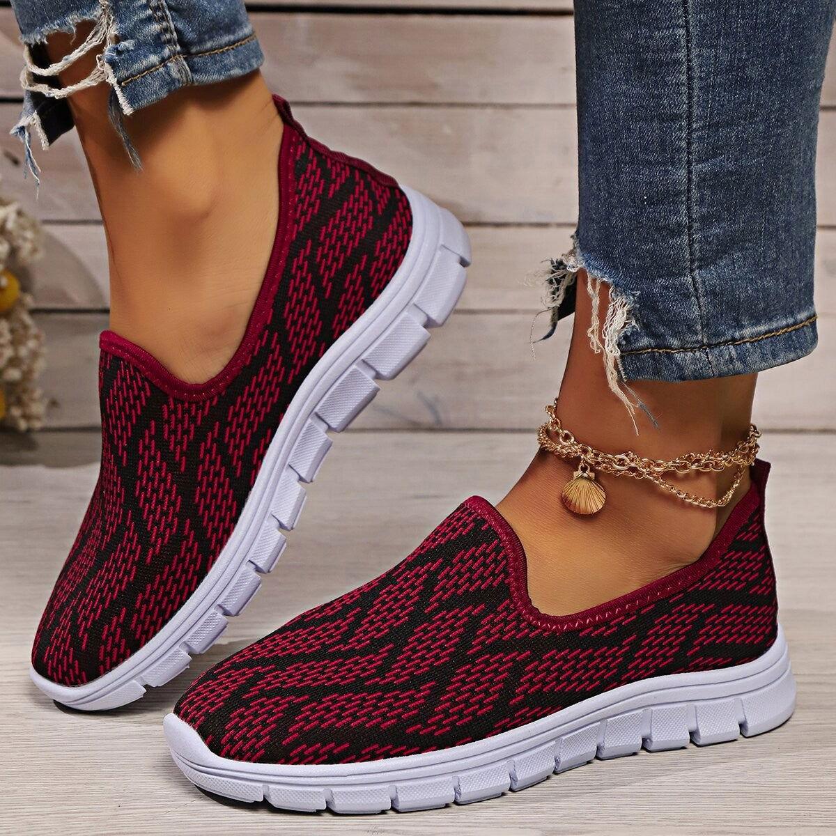 Round Toe Flat Slip-Ons - Clothes For Her Online Store
