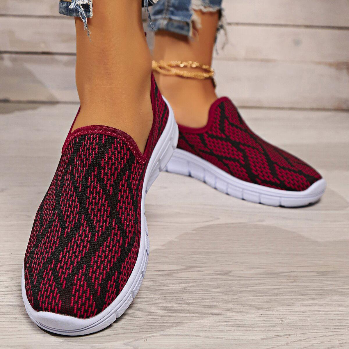 Round Toe Flat Slip-Ons - Clothes For Her Online Store