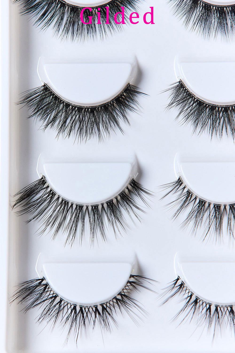 SO PINK BEAUTY Faux Mink Eyelashes Variety Pack 5 Pairs - Clothes For Her Online Store