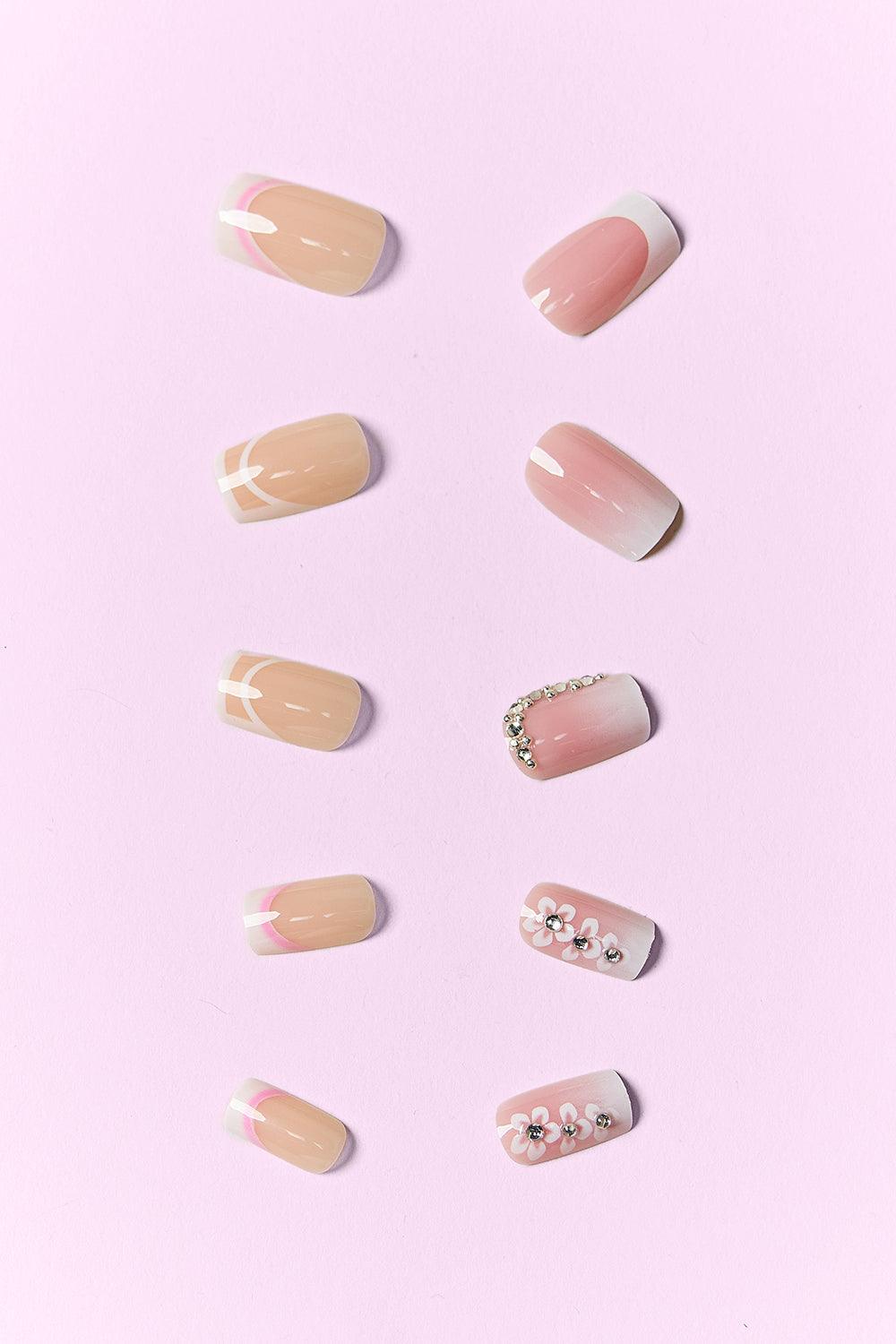 SO PINK BEAUTY Press On Nails 2 Packs - Clothes For Her Online Store