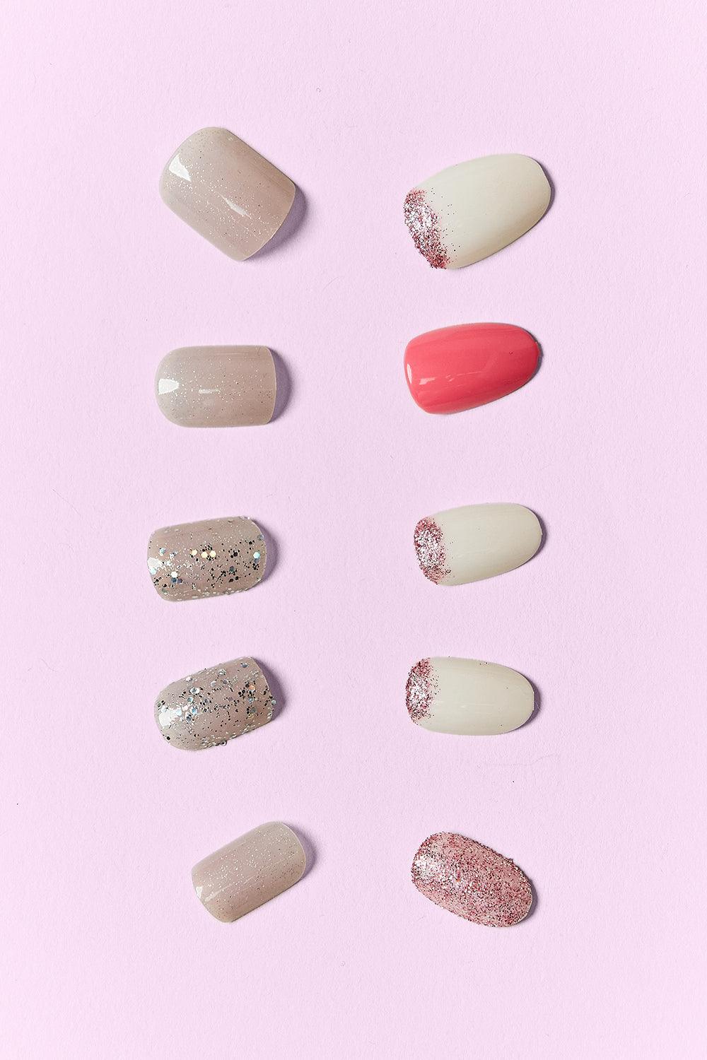 SO PINK BEAUTY Press On Nails 2 Packs - Clothes For Her Online Store