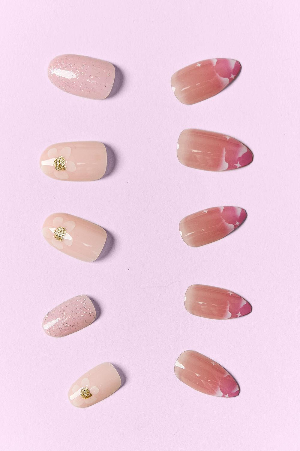 SO PINK BEAUTY Press On Nails 2 Packs - Clothes For Her Online Store