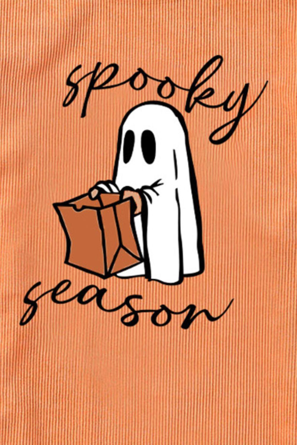 SPOOKY SEASON Graphic Sweatshirt - Clothes For Her Online Store