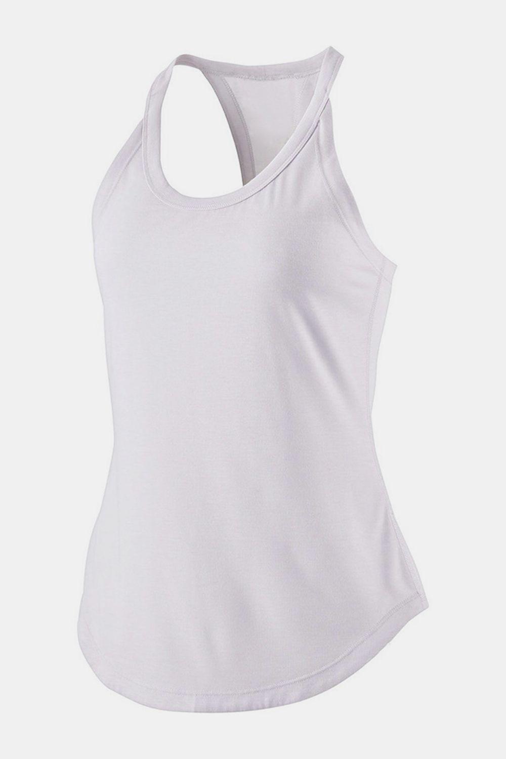Scoop Neck Active Tank - Clothes For Her Online Store
