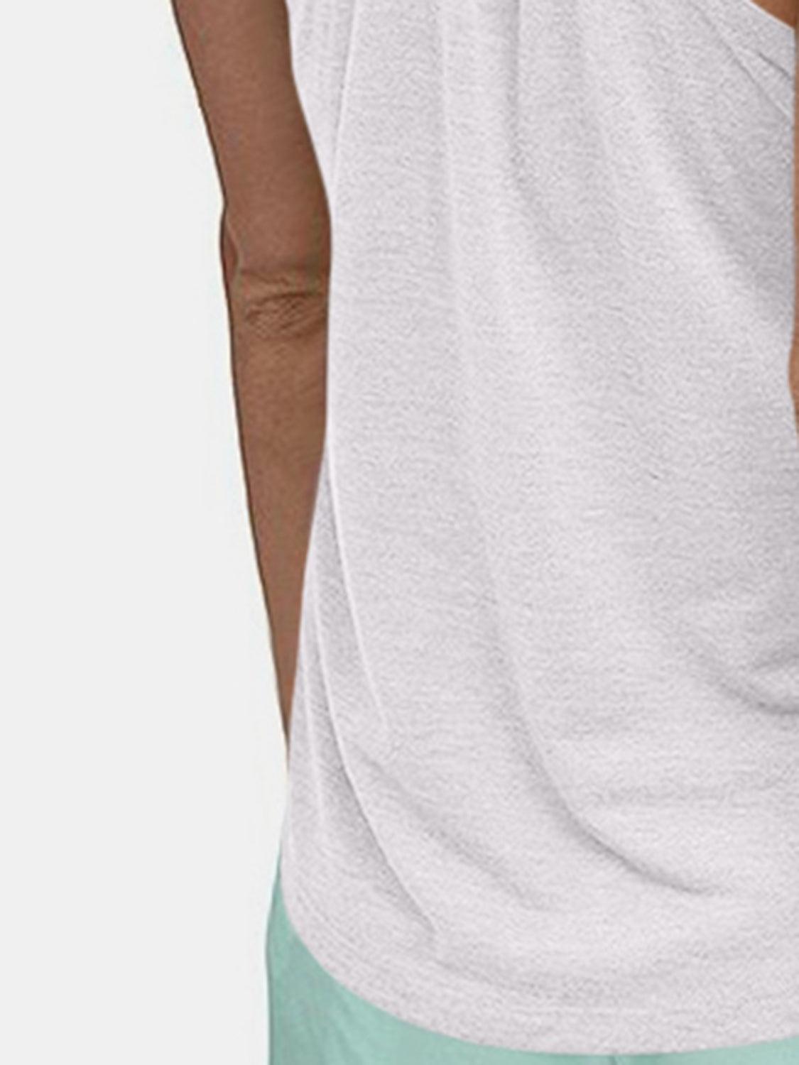 Scoop Neck Active Tank - Clothes For Her Online Store