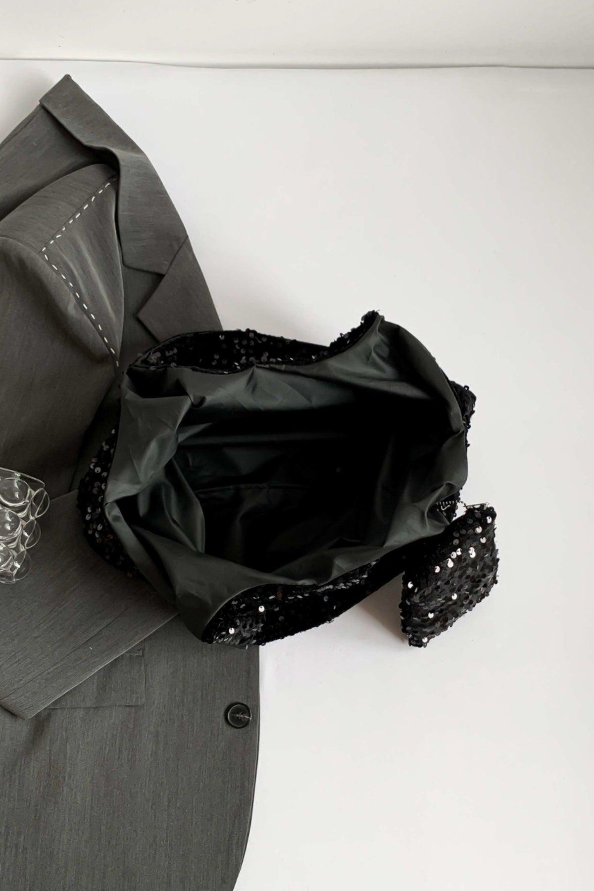 Sequin Polyester Handbag - Clothes For Her Online Store