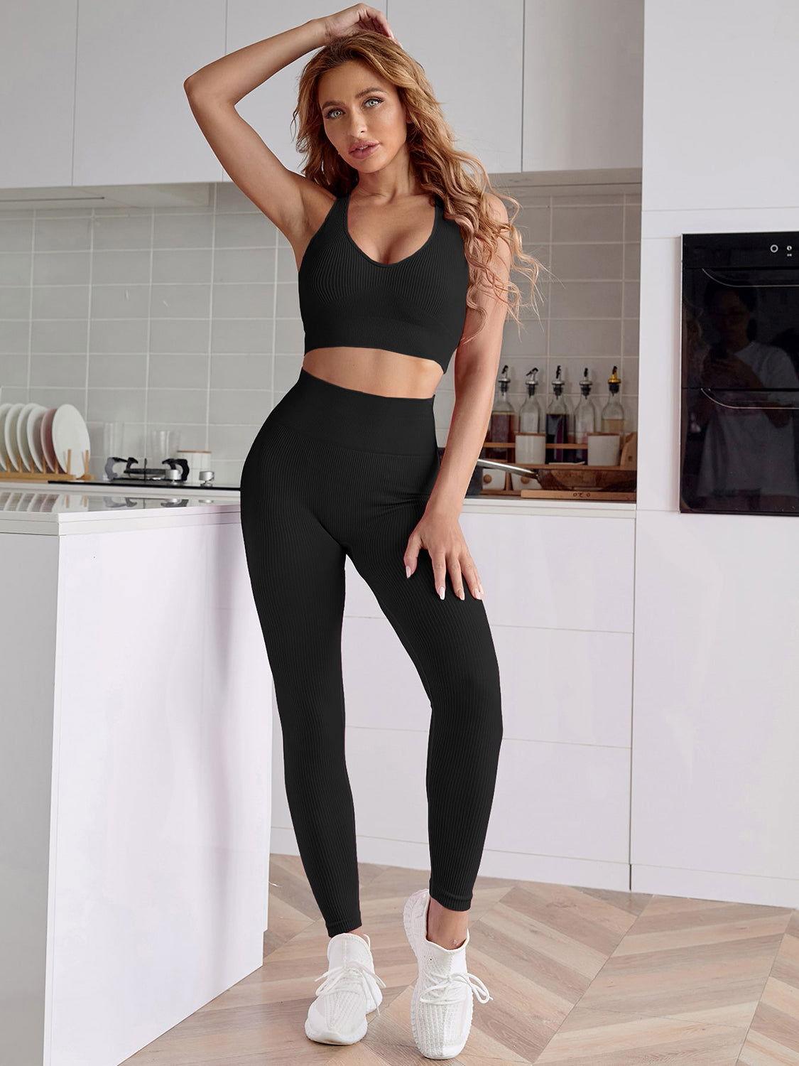 Sport Tank and Leggings Set - Clothes For Her Online Store
