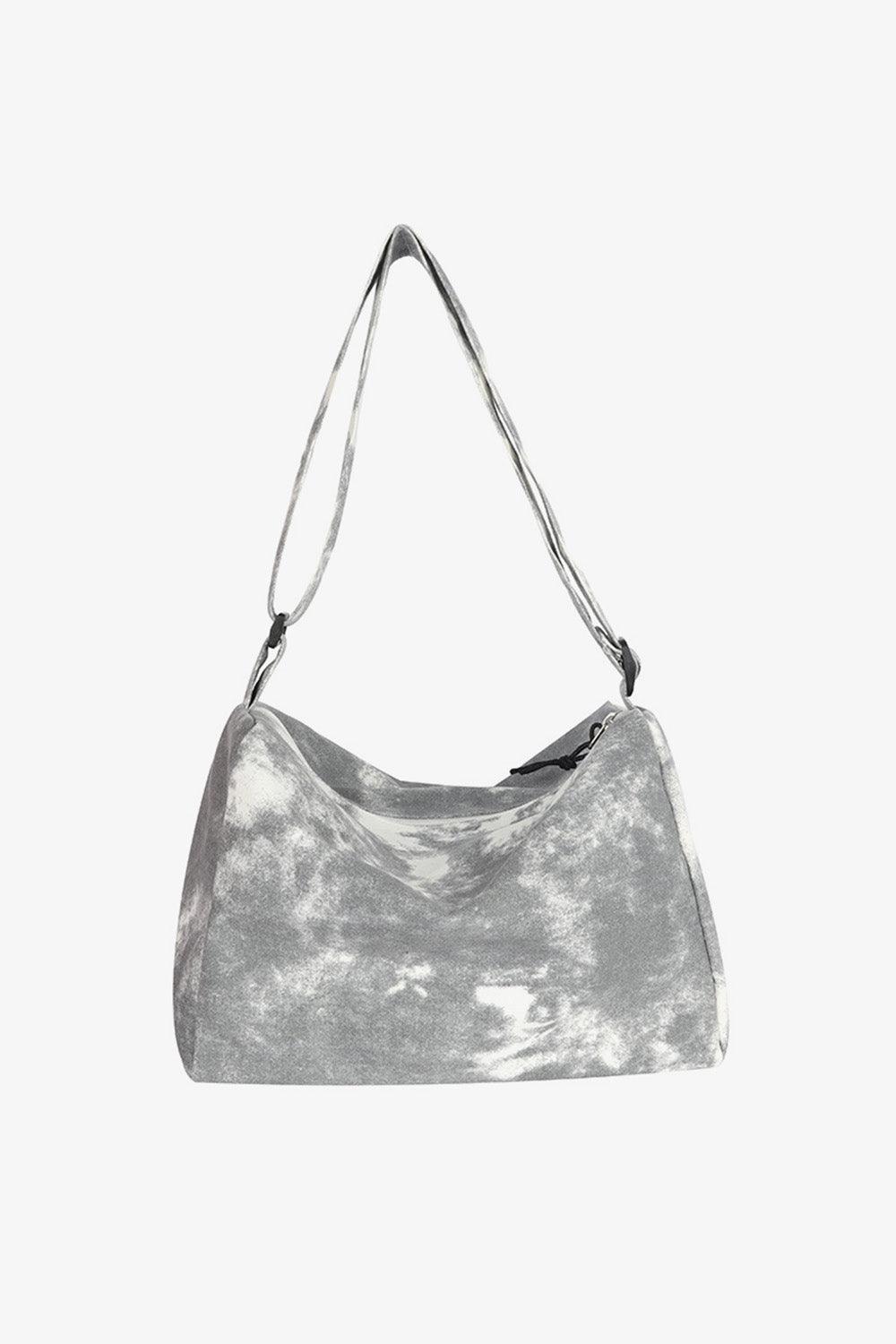 Tie-Dye Canvas Crossbody Bag - Clothes For Her Online Store