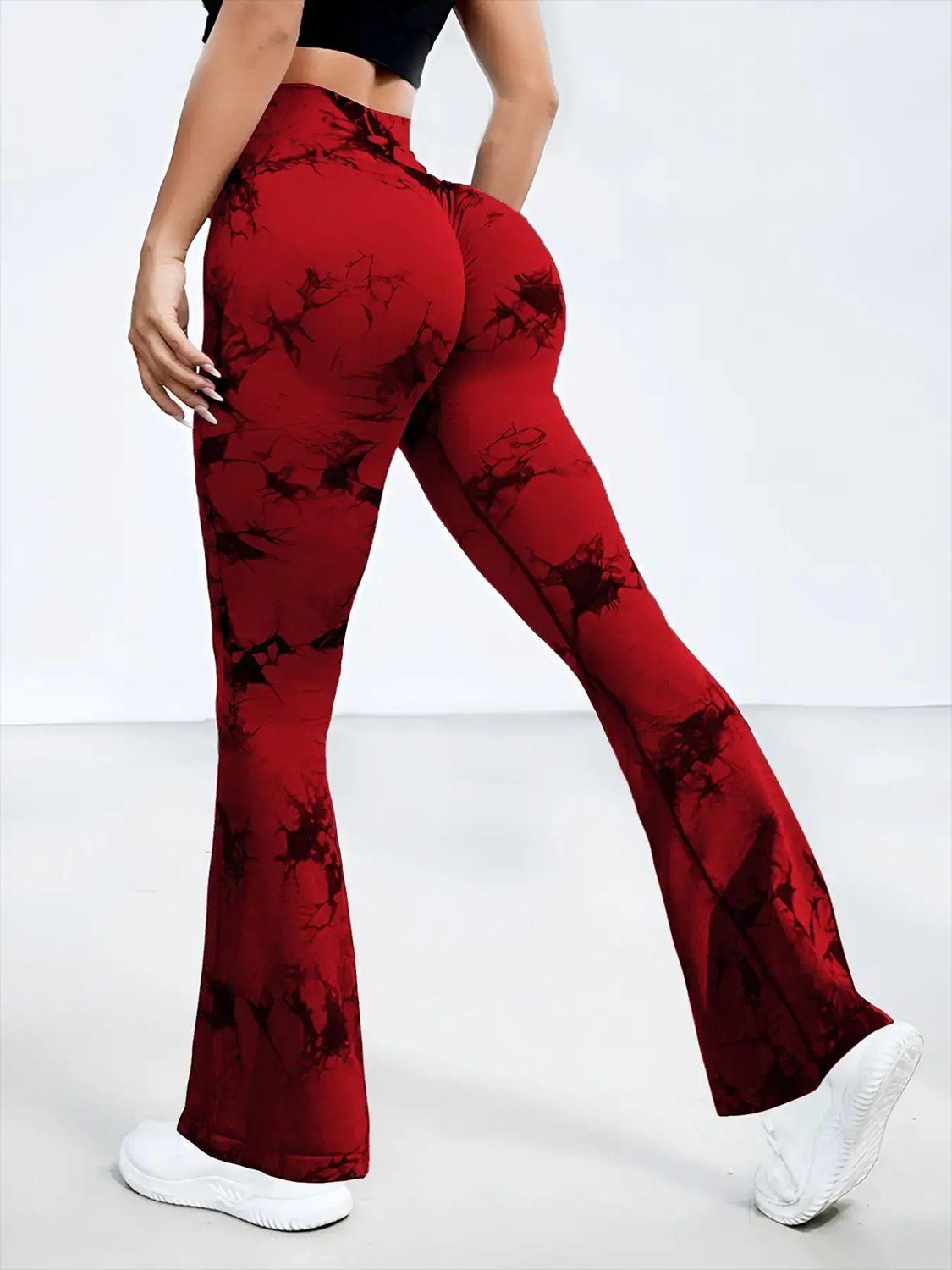 Tie-Dye High Waist Active Leggings - Clothes For Her Online Store