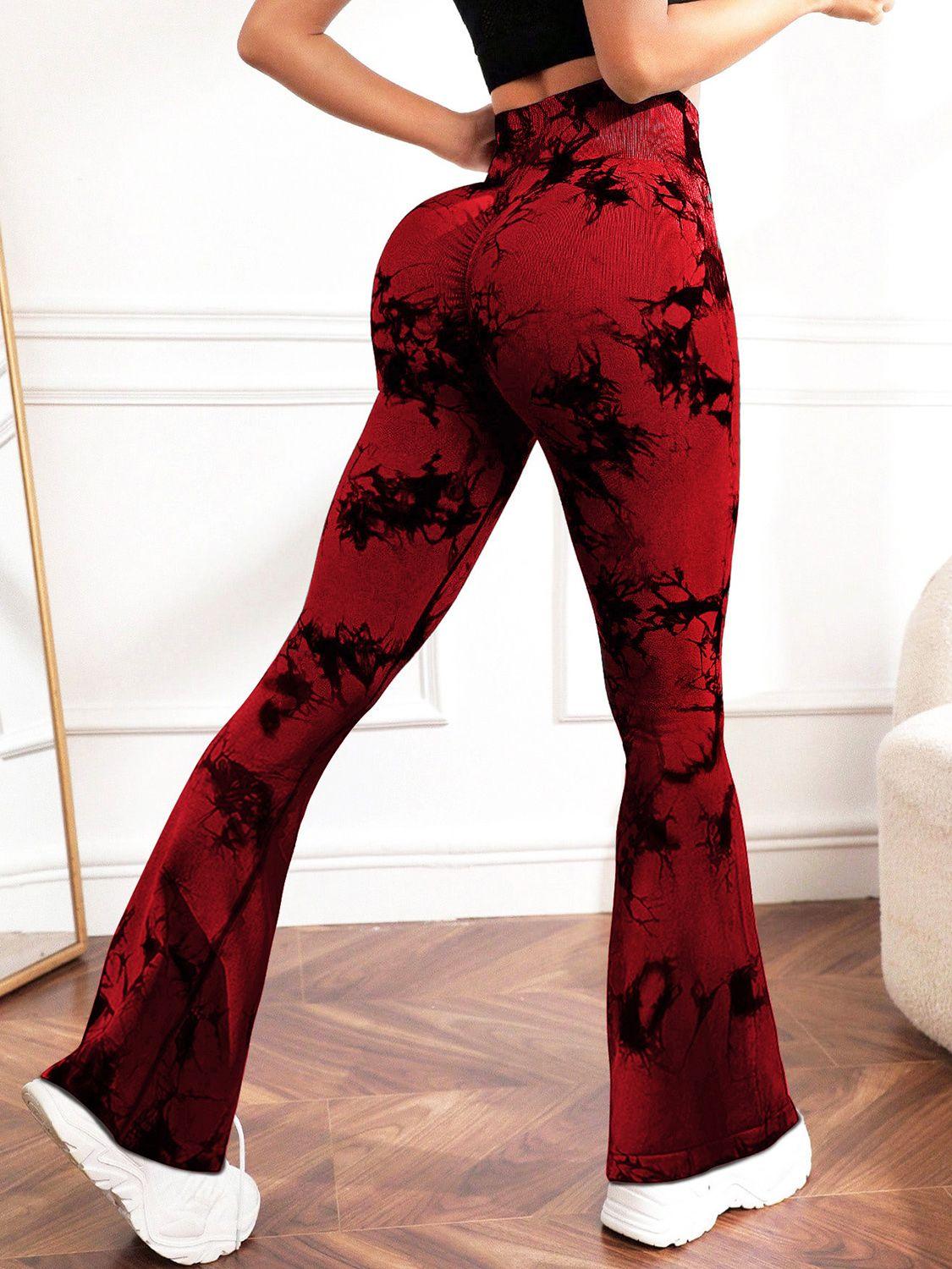Tie-Dye High Waist Active Leggings - Clothes For Her Online Store