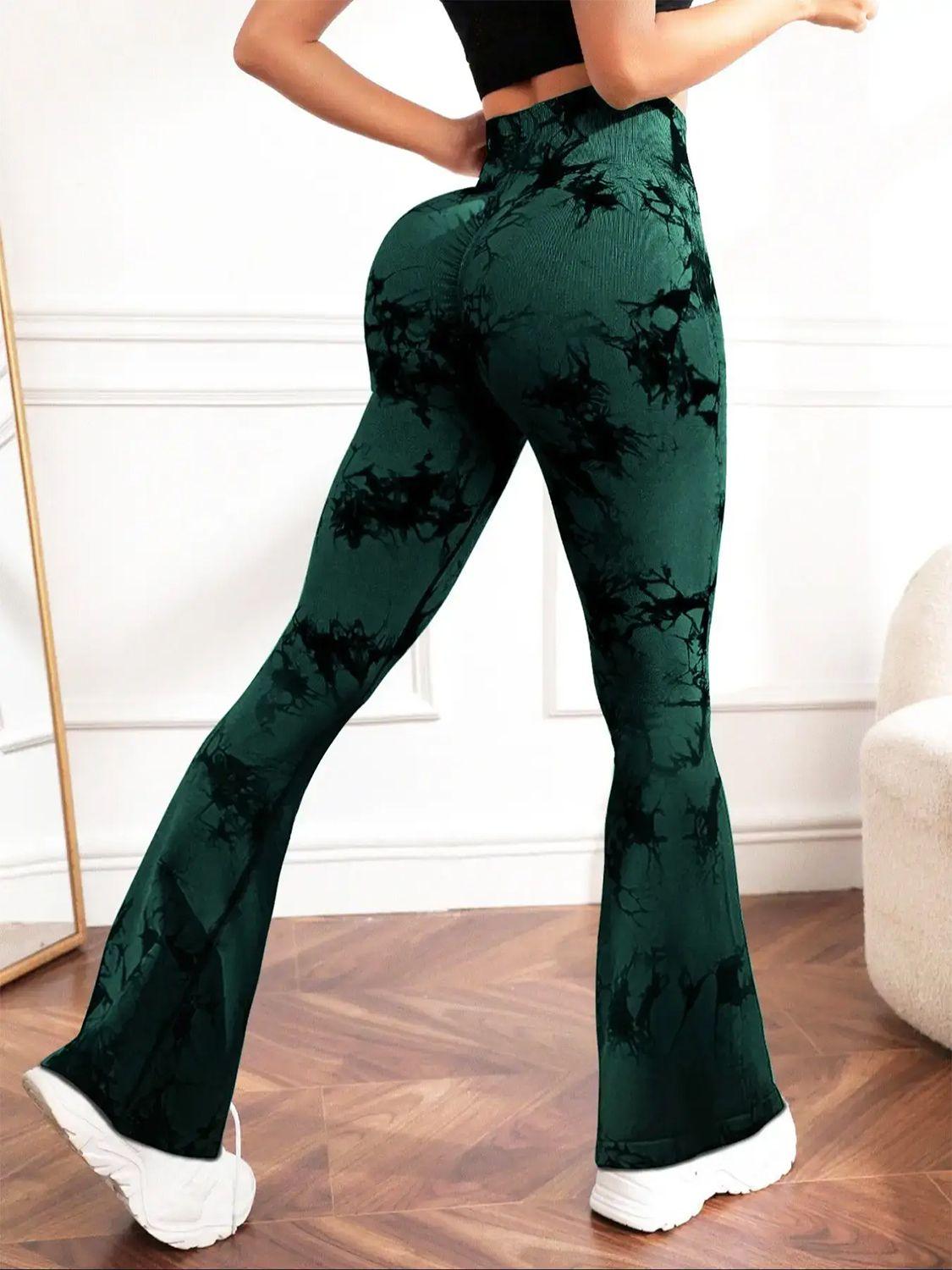 Tie-Dye High Waist Active Leggings - Clothes For Her Online Store
