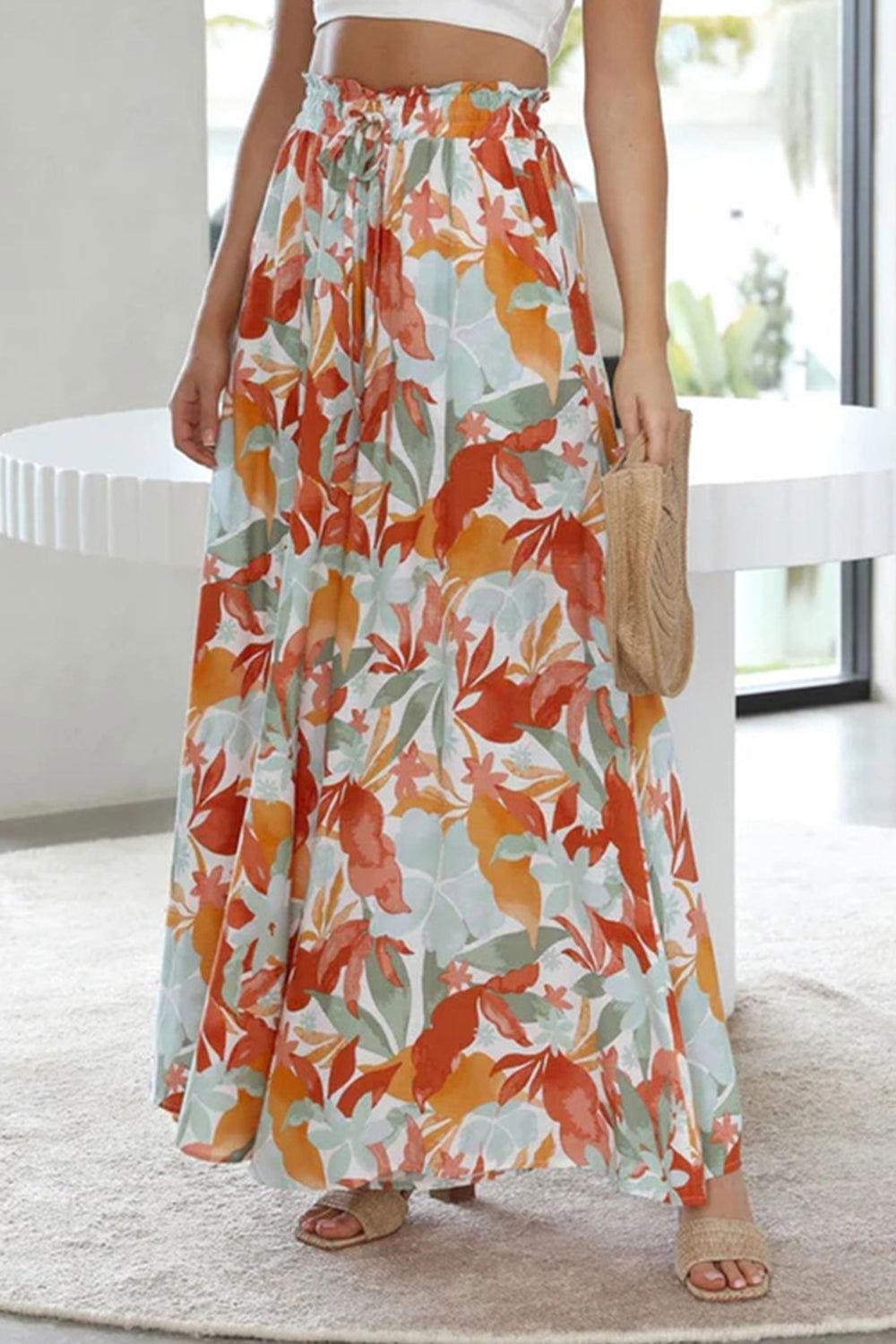 Tied Wide Leg Pants - Clothes For Her Online Store