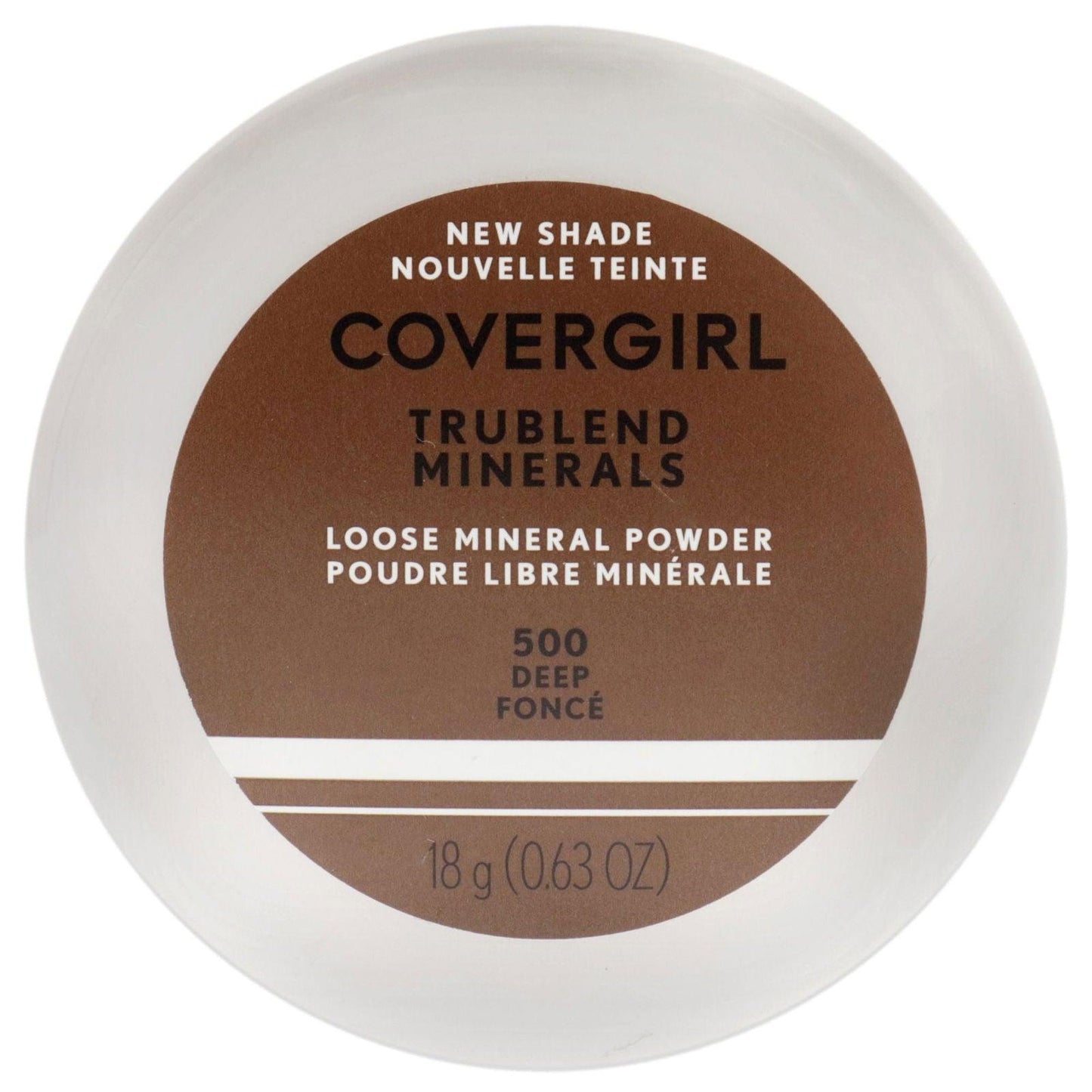 TruBlend Loose Mineral Powder - 500 Deep by CoverGirl for Women - 0.63 oz Powder - Clothes For Her Online Store