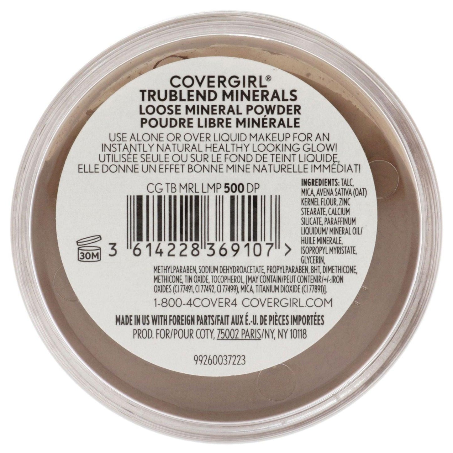 TruBlend Loose Mineral Powder - 500 Deep by CoverGirl for Women - 0.63 oz Powder - Clothes For Her Online Store