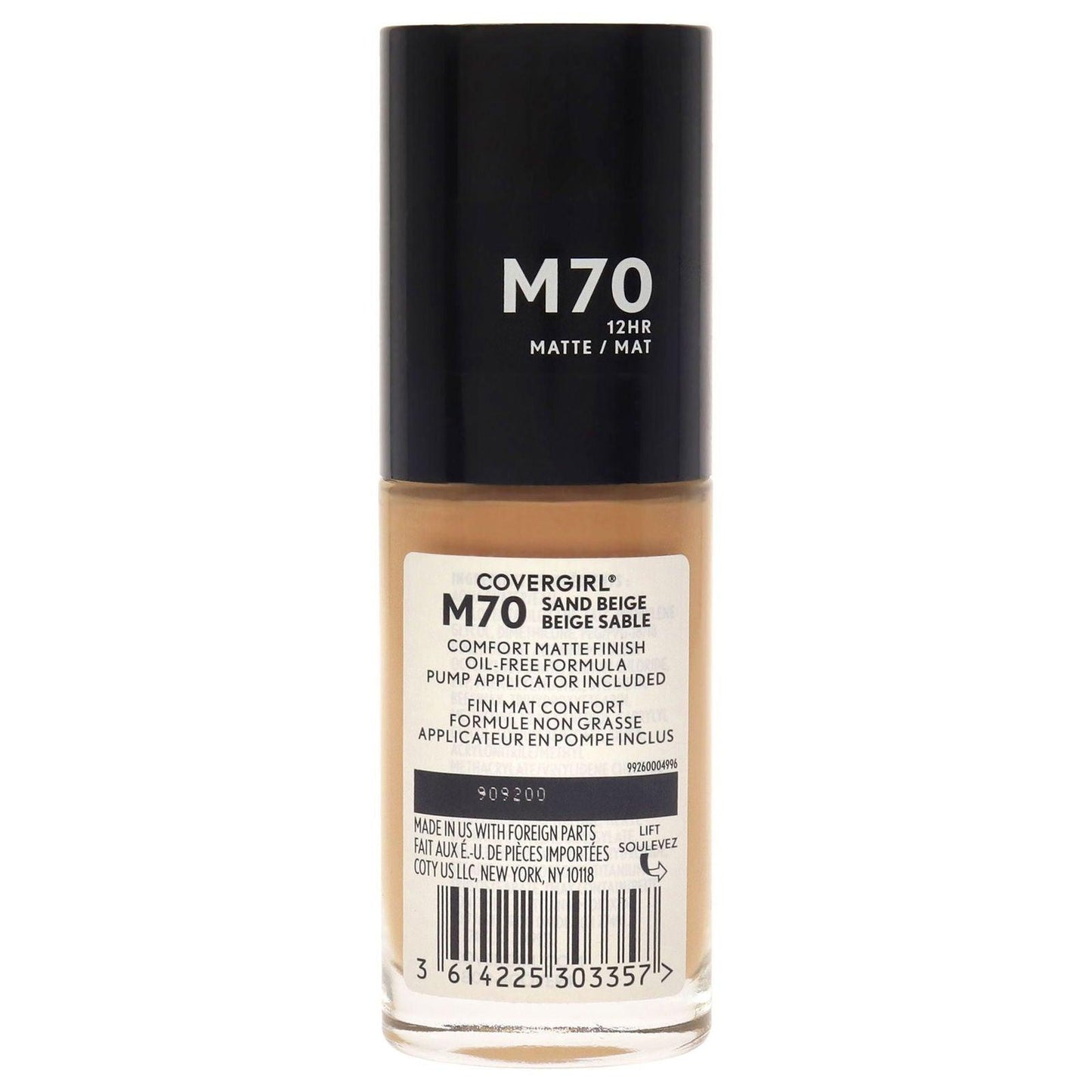 TruBlend Matte Made Liquid Foundation - M70 Sand Beige by CoverGirl for Women - 1 oz Foundation - Clothes For Her Online Store