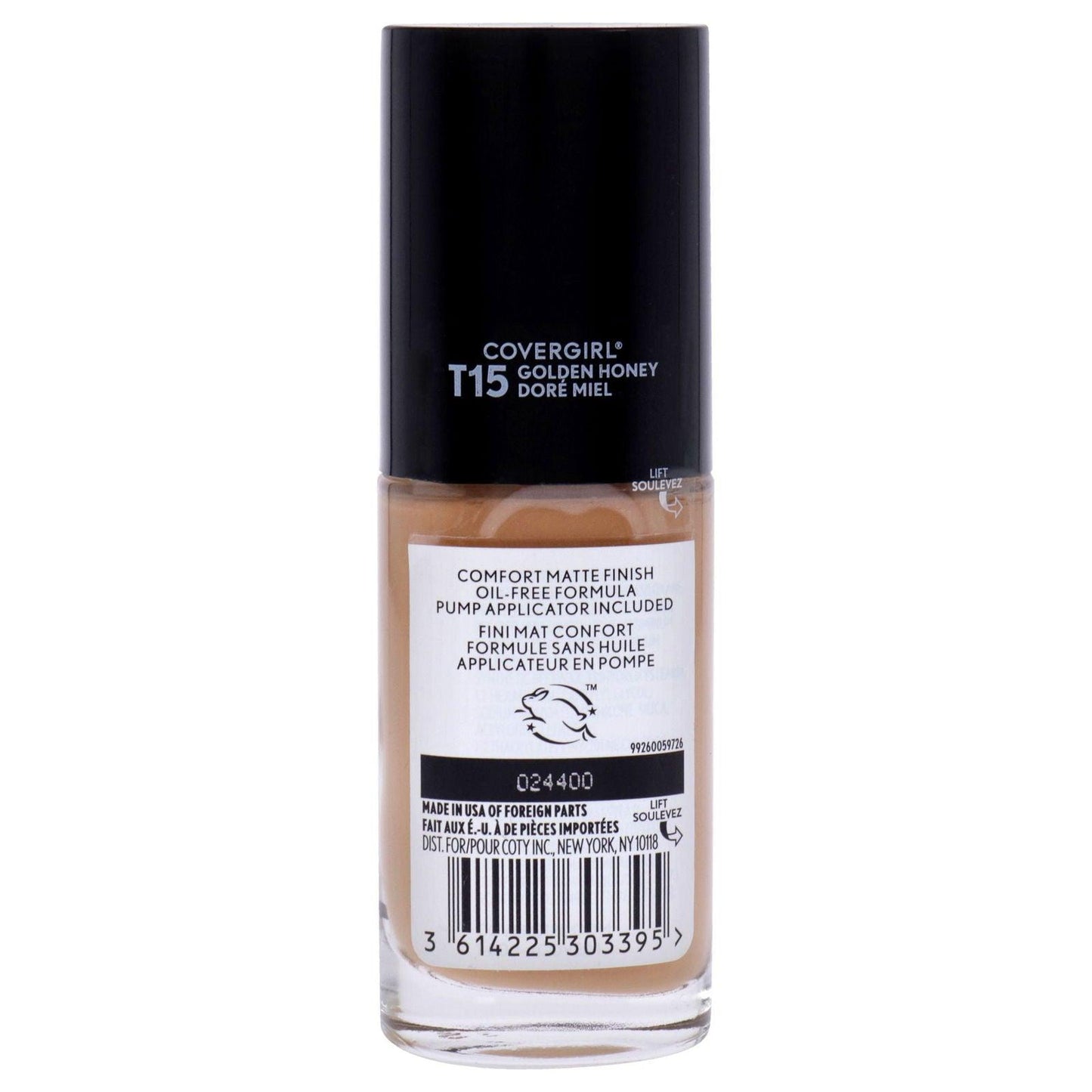 TruBlend Matte Made Liquid Foundation - T15 Golden Honey by CoverGirl for Women - 1 oz Foundation - Clothes For Her Online Store
