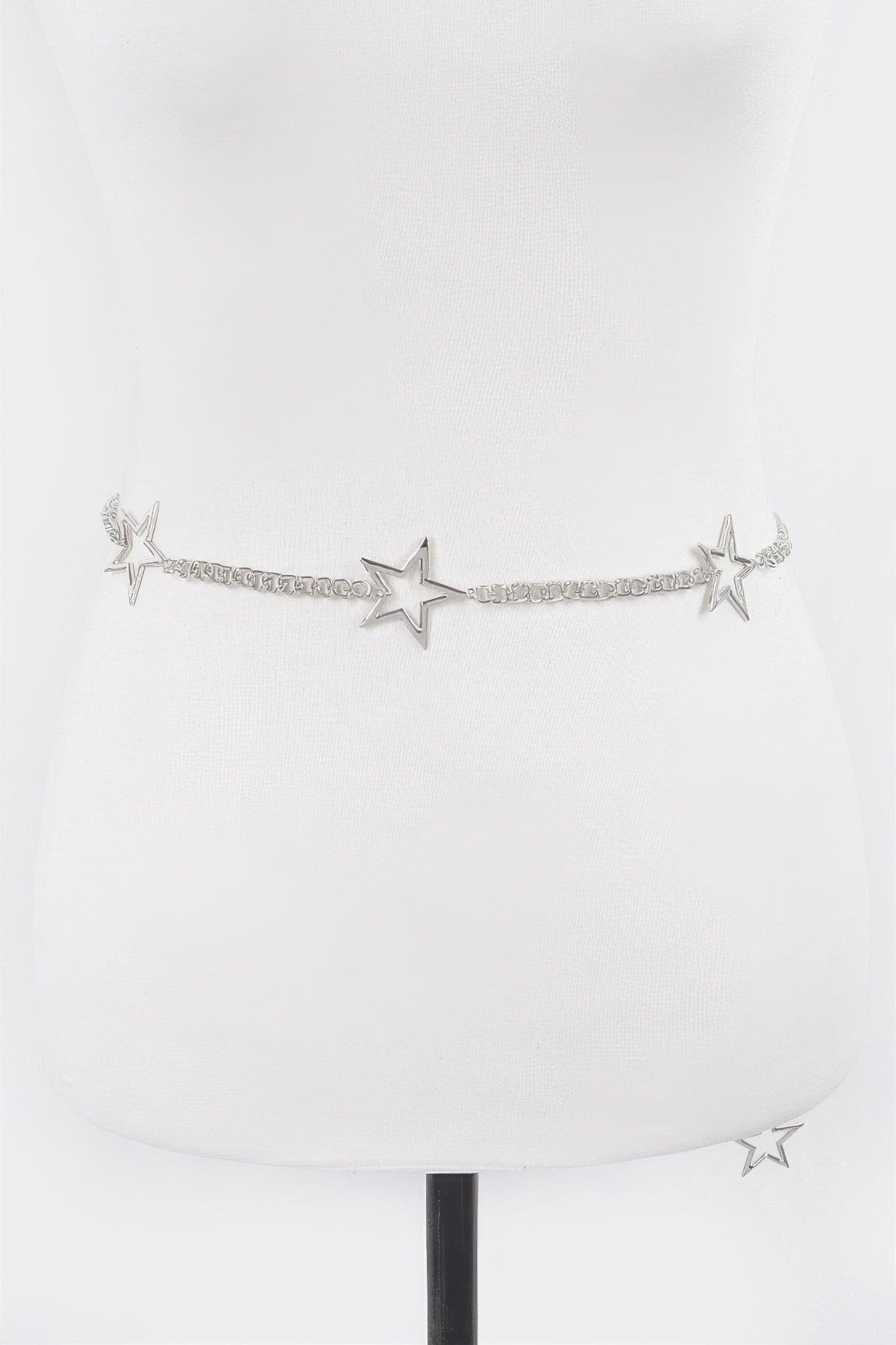 Star Lined Up Belt - Clothes For Her Online Store