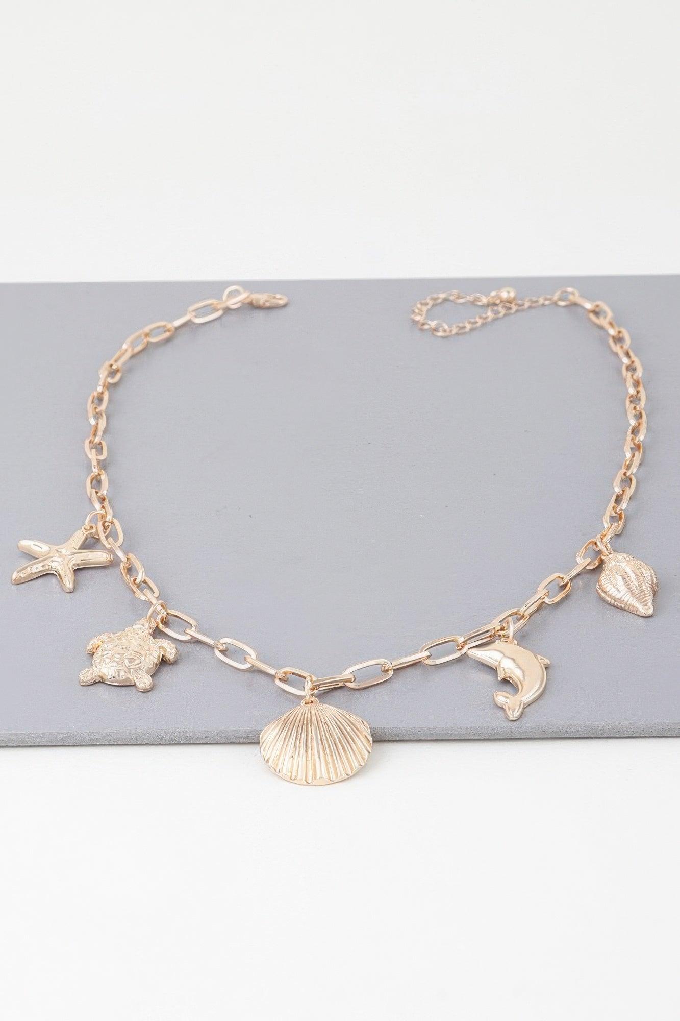 Under The Sea Charm Necklace