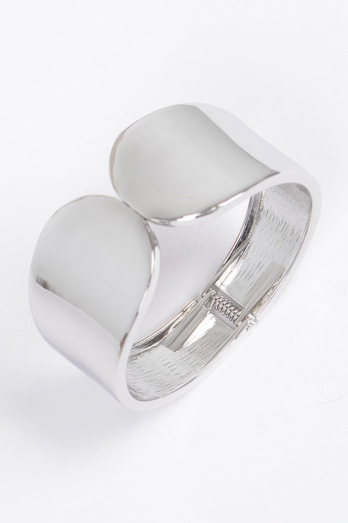 Metal Srping Hinge Cuff - Clothes For Her Online Store