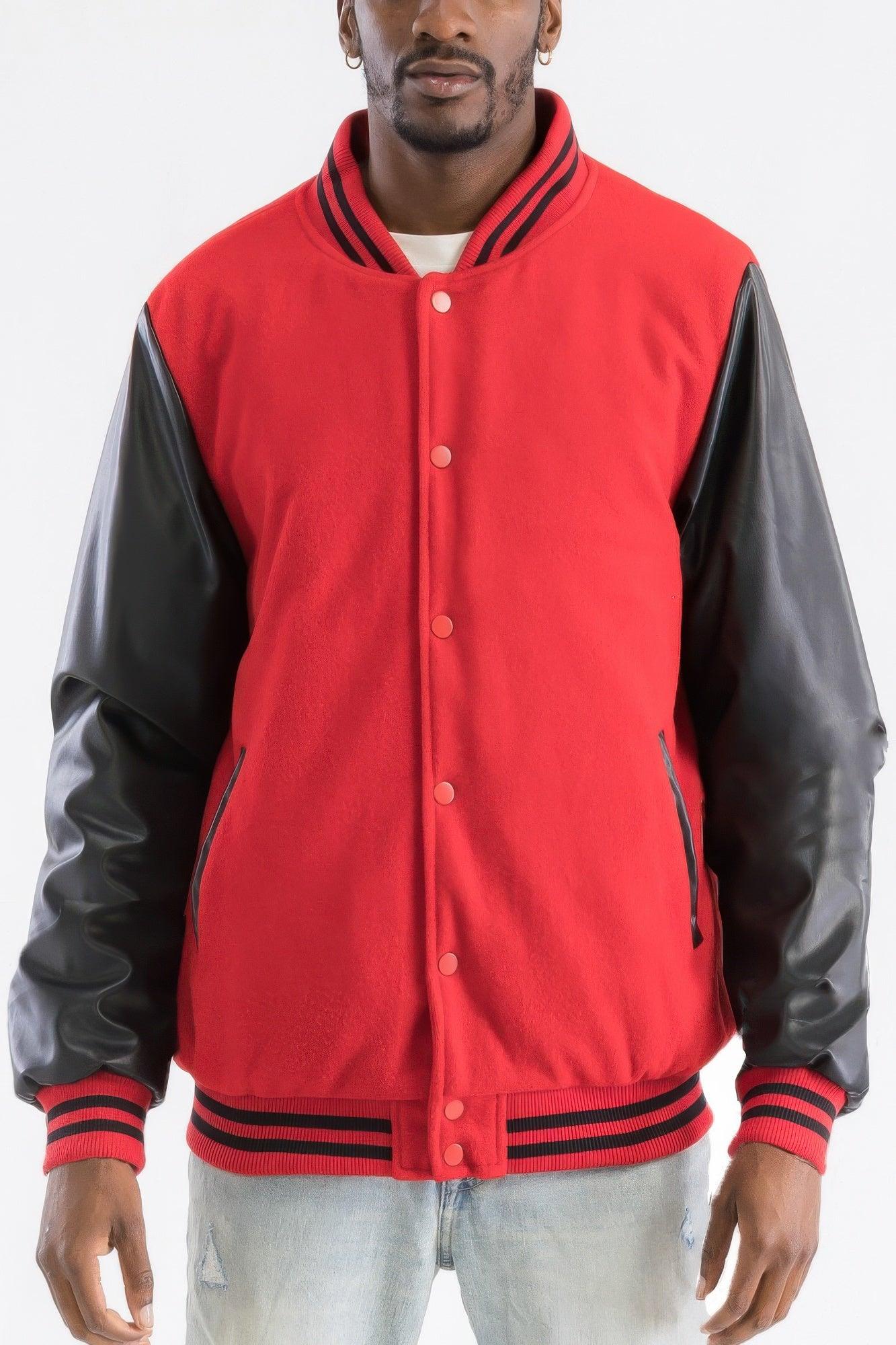 Melton Lettermans Varsity Jacket - Clothes For Her Online Store
