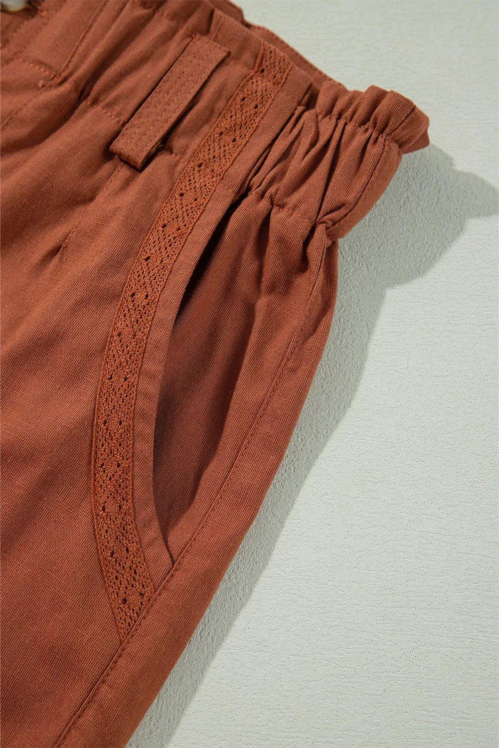 Wide Leg Pants with Pockets - Clothes For Her Online Store