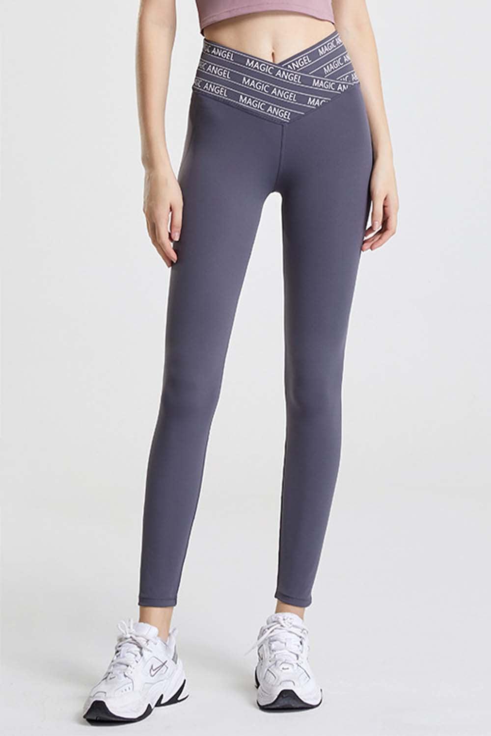 Wide Waistband Sports Pants - Clothes For Her Online Store