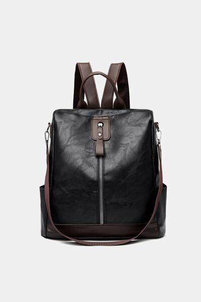 PU Leather Backpack Bag - Clothes For Her Online Store