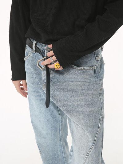 Washed Bootcut Men's Jeans with Pockets - Clothes For Her Online Store