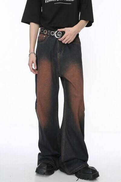 Wide Leg Jeans with Pockets - Clothes For Her Online Store