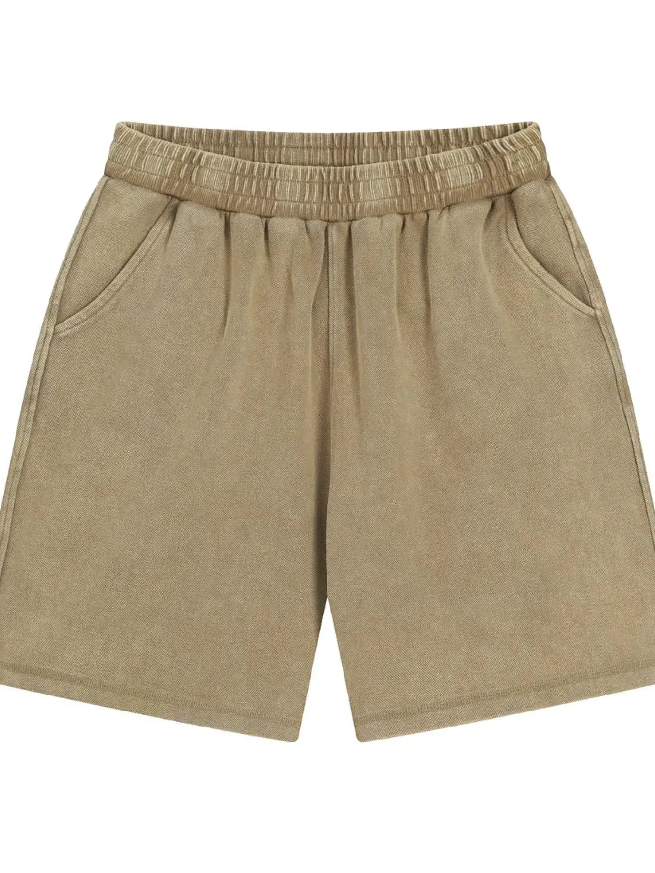Men's Elastic Waist Shorts