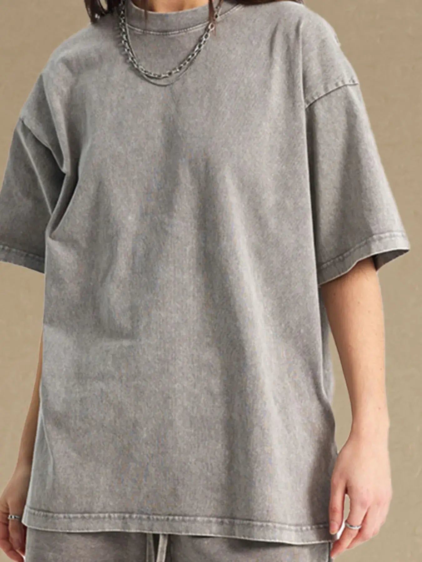 Men's Vintage Washed Oversized T-Shirt