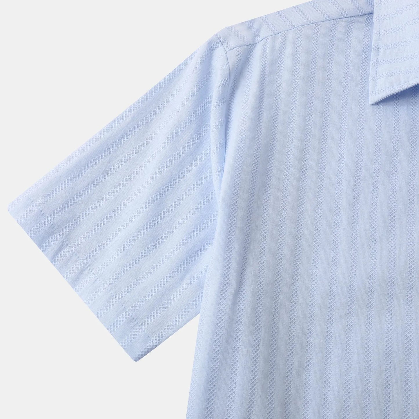 Men's Casual Short Sleeve Button Down Shirt