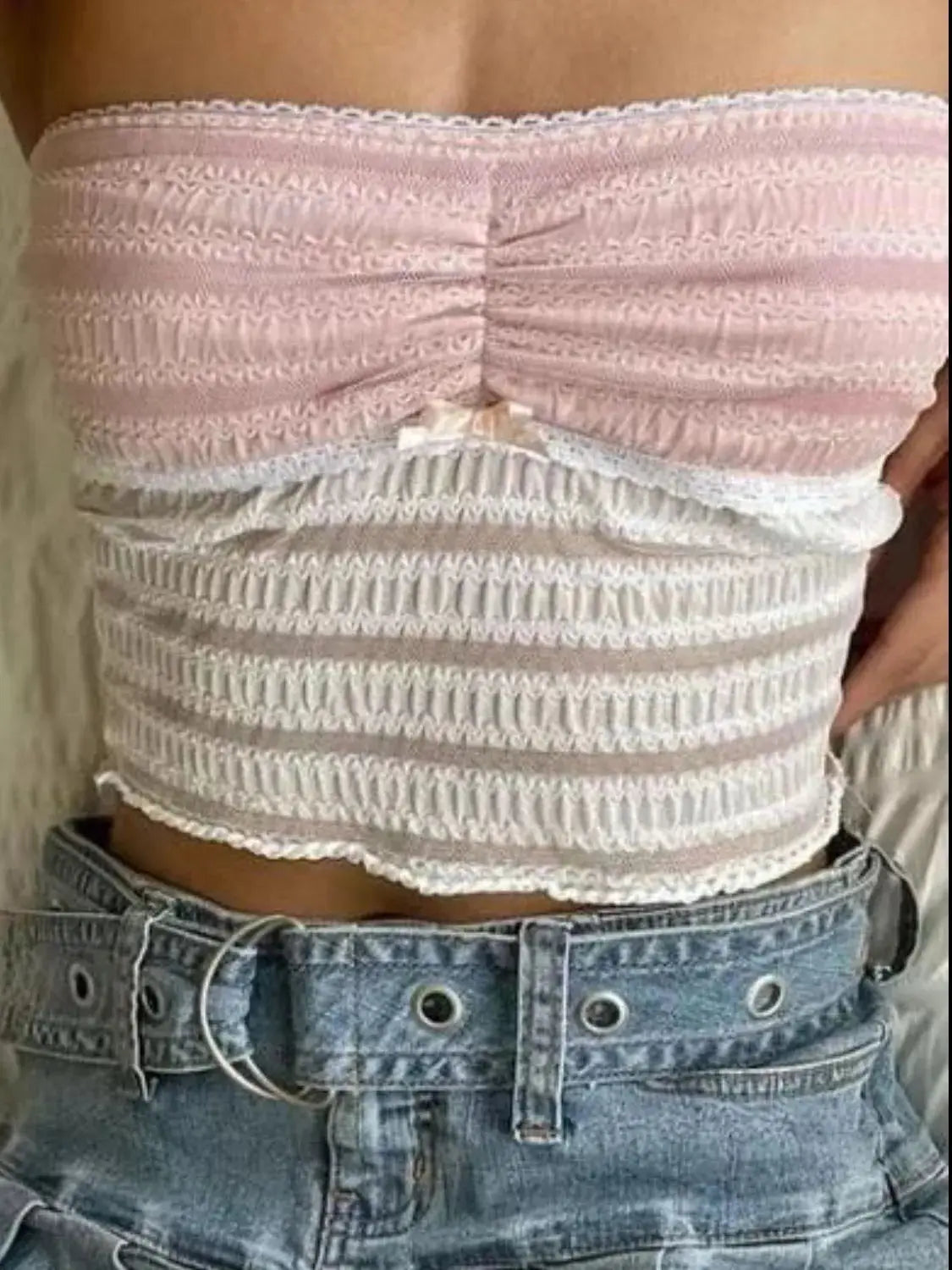 Lace Tube Top - Clothes For Her Online Store