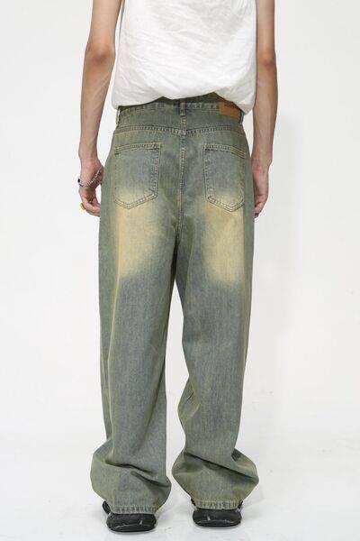 Straight-Leg Jeans with Pockets - Clothes For Her Online Store