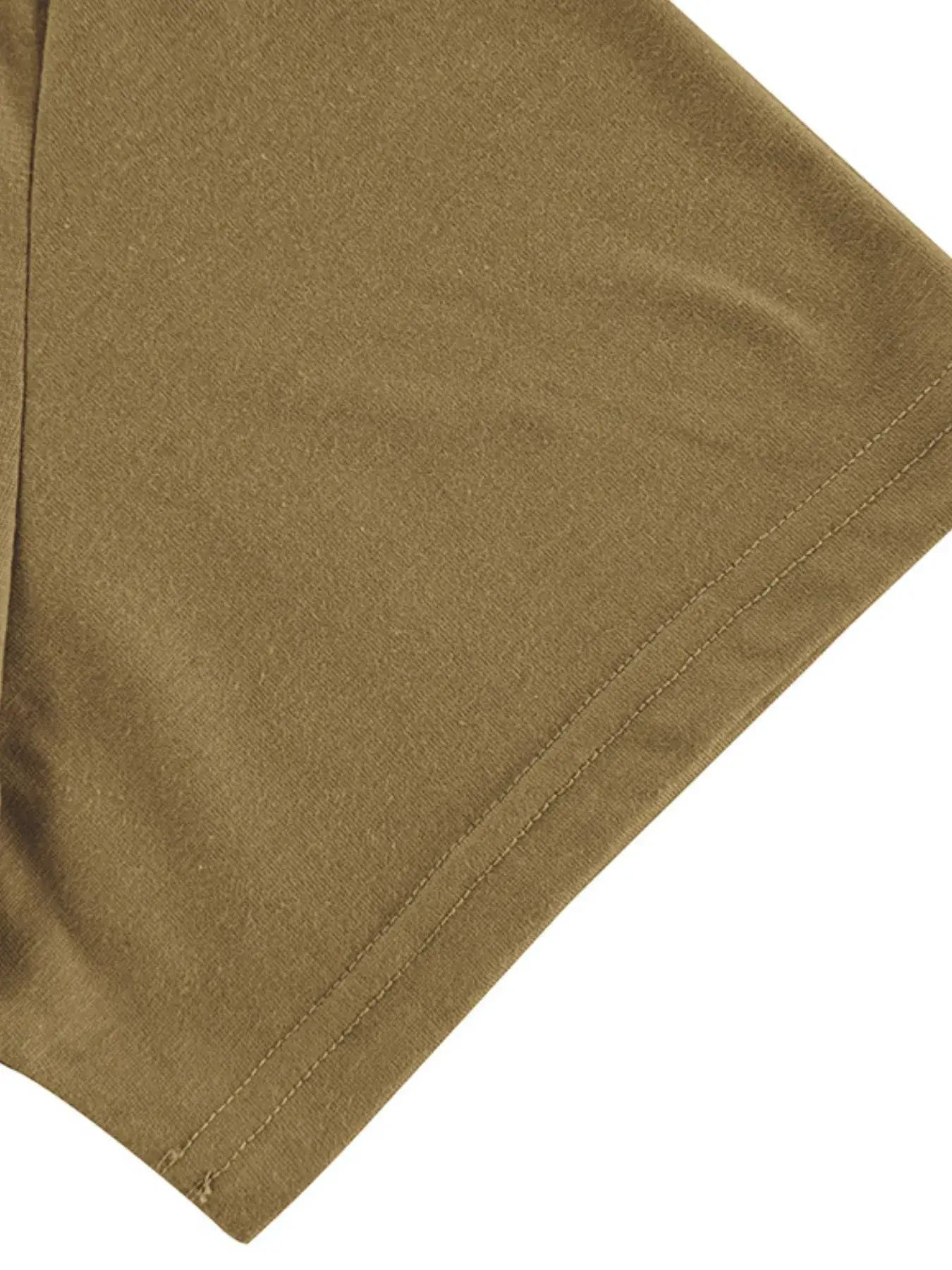 Men's Full Size Casual Henley Short Sleeve Polo Shirt Plus Size