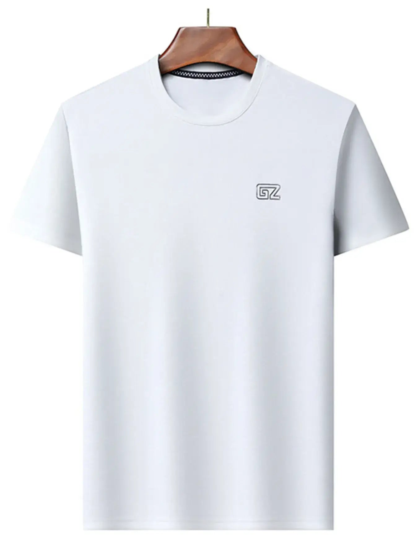 Men's Plus Size Round Neck Short Sleeve T-Shirt