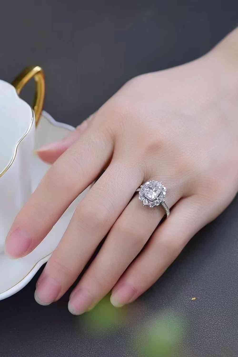 Need You Now 2 Carat Moissanite Ring - Clothes For Her Online Store
