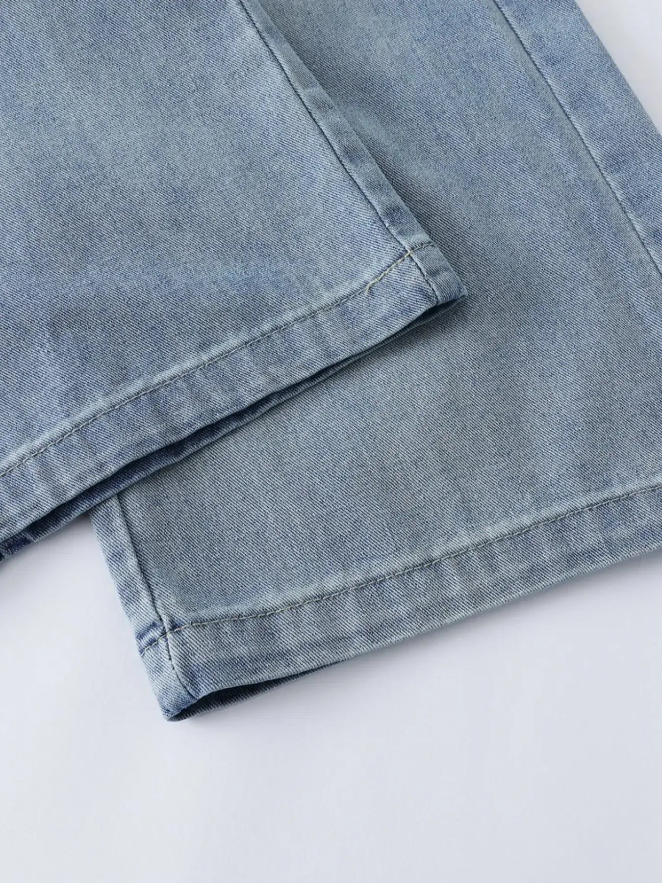 Men's High-Waist Wide Leg Relaxed Fit Jeans
