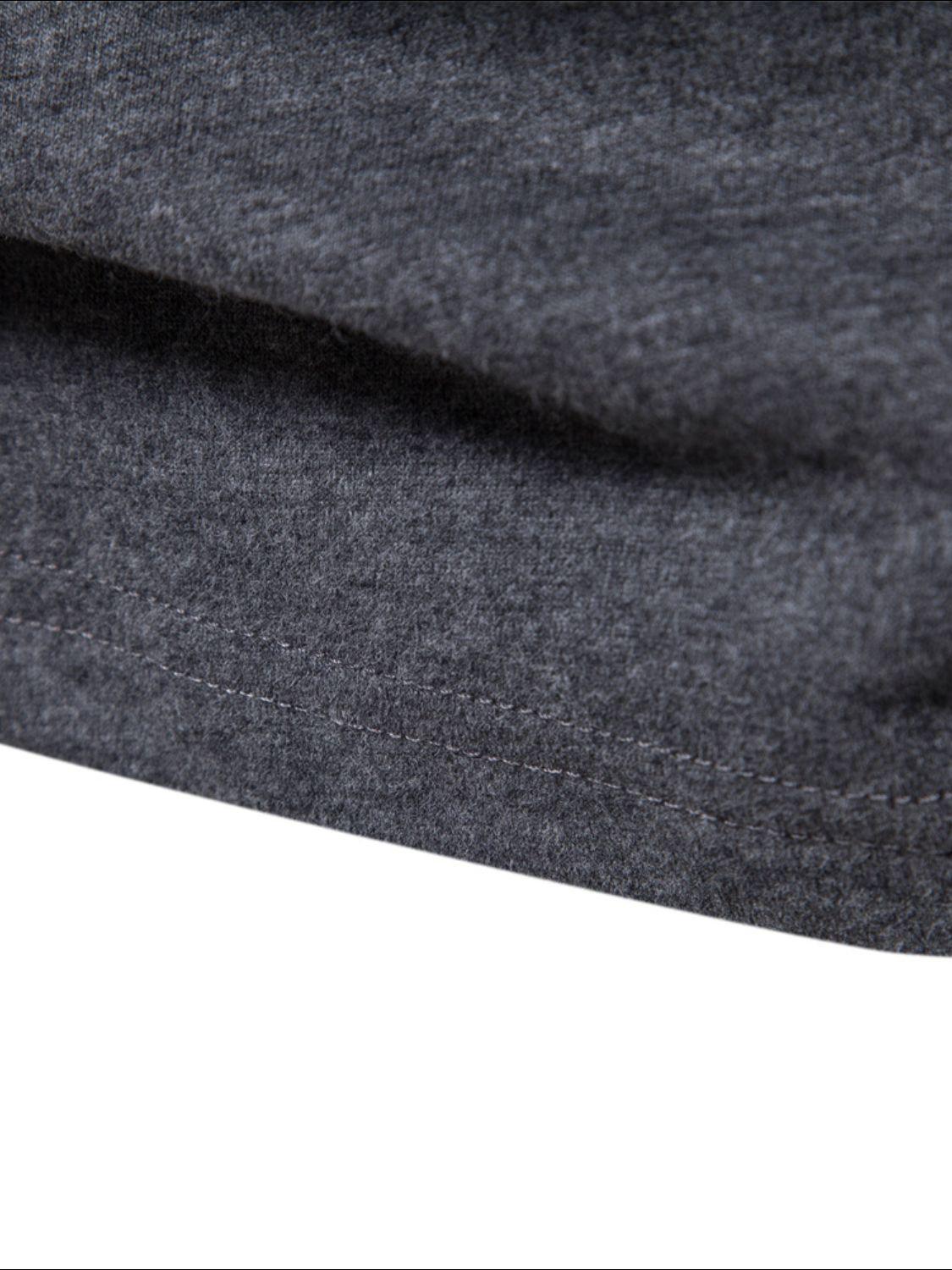Men's Round Neck Letter Graphic T-Shirt - Clothes For Her Online Store