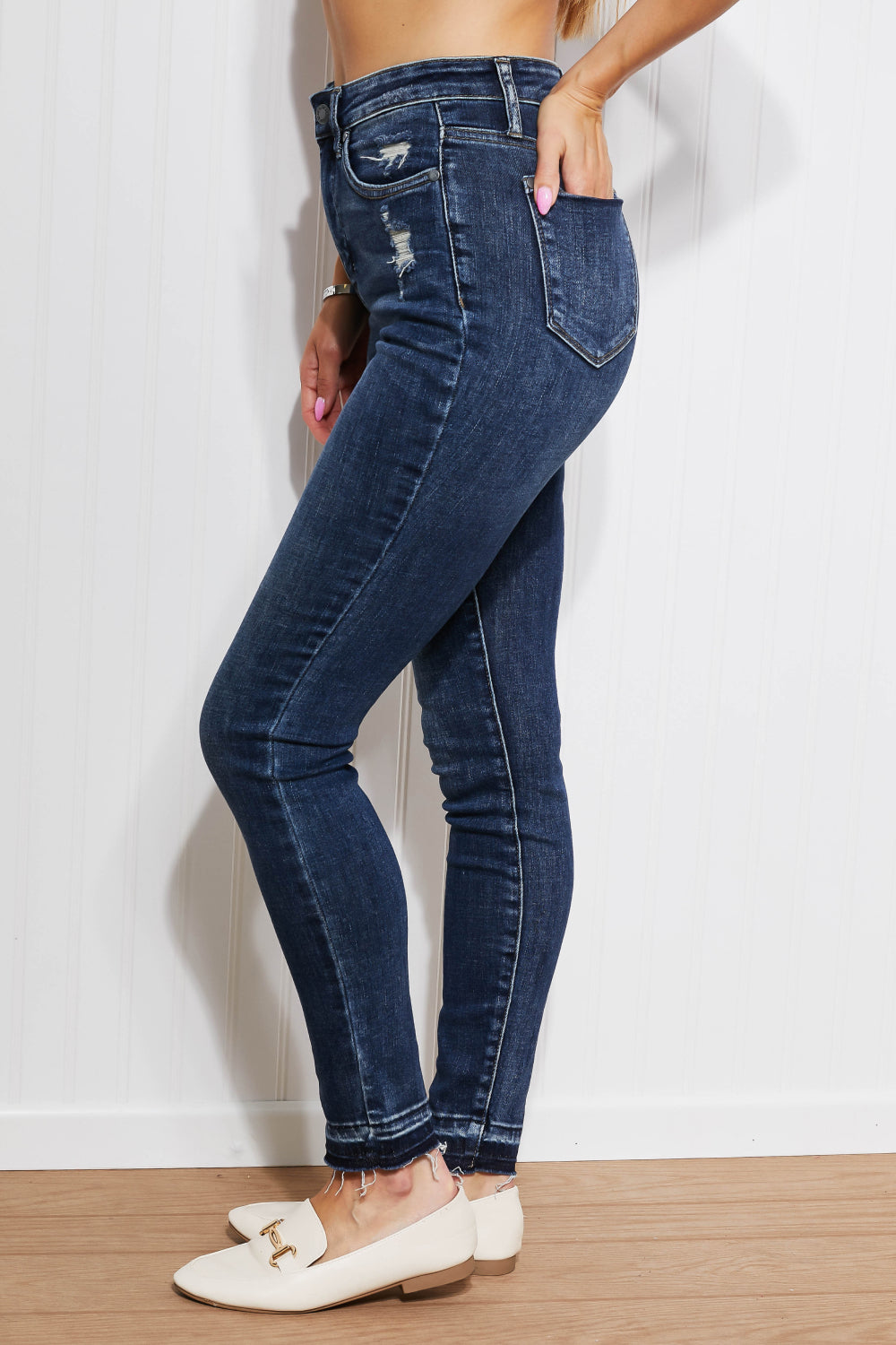 Judy Blue Juliet Full Size Tummy Control Skinny Jeans